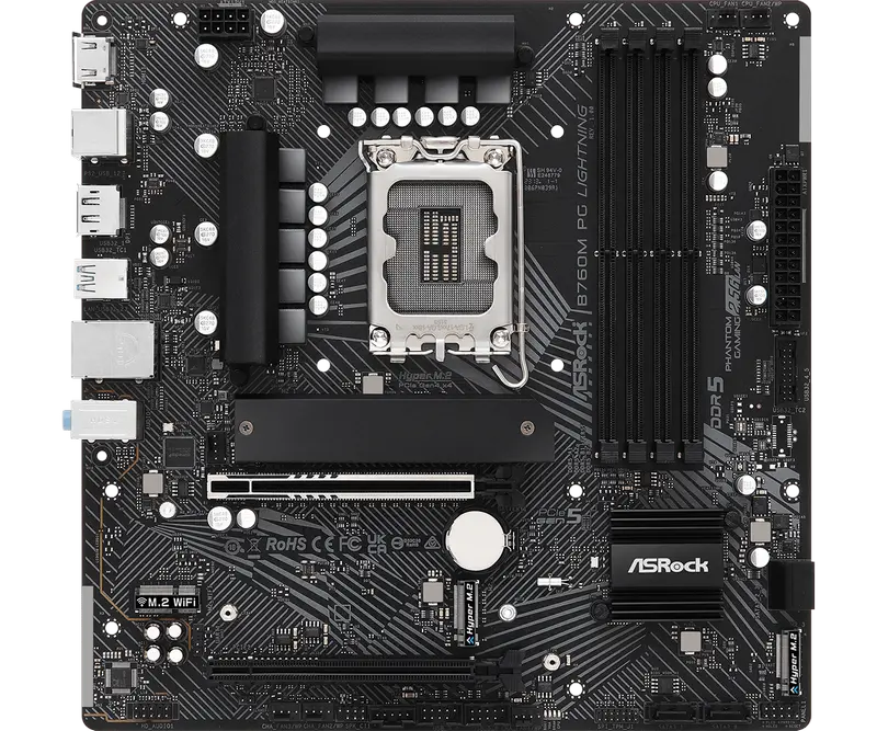 Placă de bază ASRock B760M PG LIGHTNING în Moldova - xstore.md photo 3