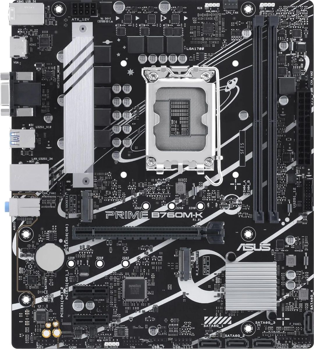 Материнская плата ASUS PRIME B760M-K в Молдове - xstore.md photo 0