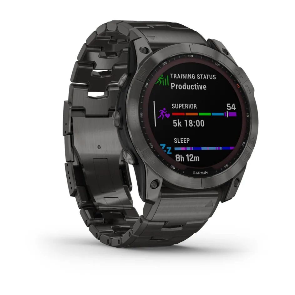 Ceas inteligent Garmin Fenix 7X – Sapphire Solar Edition | Xstore.md photo 1