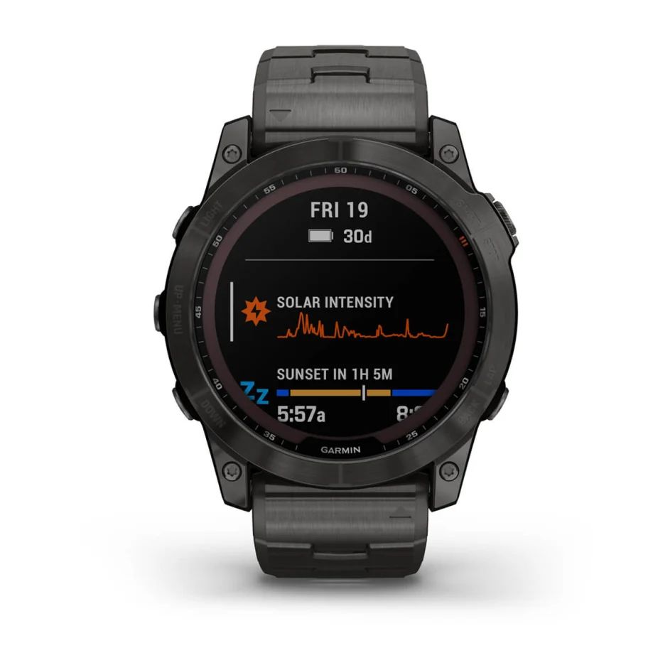 Ceas inteligent Garmin Fenix 7X – Sapphire Solar Edition | Xstore.md photo 5