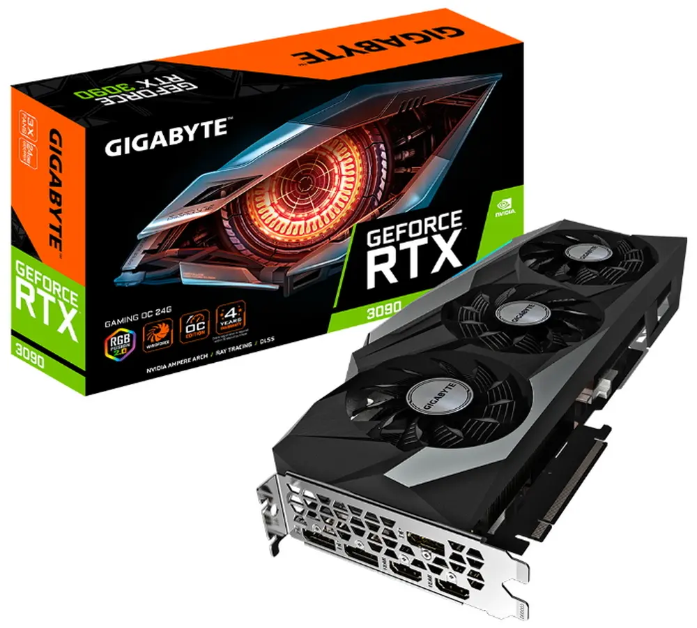 Placă video Gigabyte GeForce RTX 3090 – cumpără în Moldova | Xstore.md photo