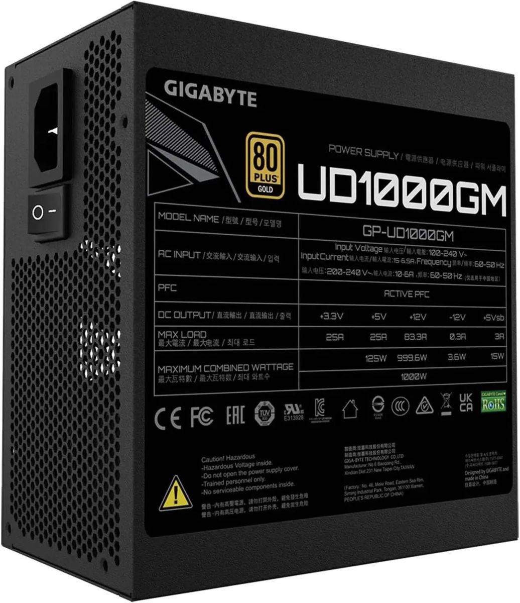 Sursa de alimentare PC Gigabyte UD1000GM – cumpără în Moldova - xstore.md photo 4