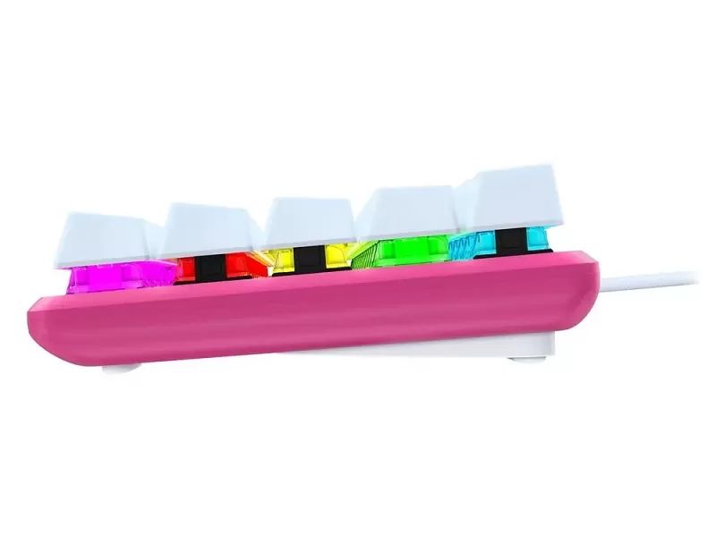 Tastatură HyperX Alloy Origins 65, White-Pink 4P5D6AN#UUW | Xstore.md - Cumpăra în Moldova, Chișinău photo 1