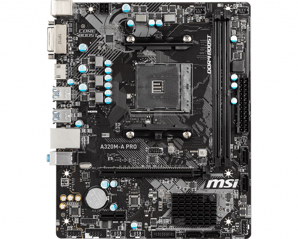 Placă de bază MSI A320M-A PRO - xstore.md photo 1