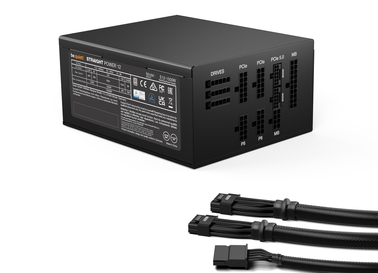 Sursa de alimentare PC be quiet! Straight Power 12 1500W | Xstore.md photo 0