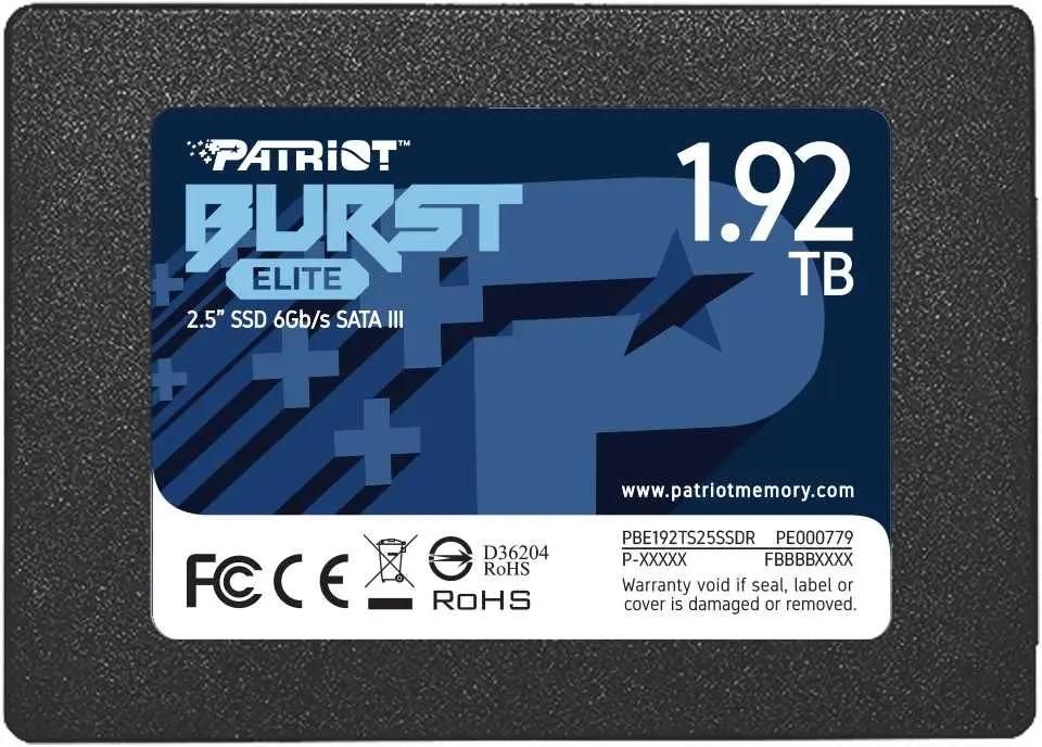 SSD Patriot Burst PBE192TS25SSDR в Молдове | Xstore.md photo