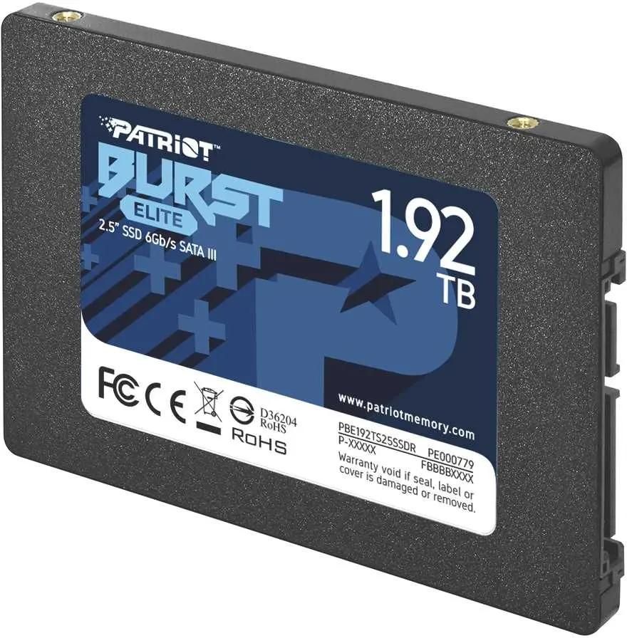 SSD Patriot Burst PBE192TS25SSDR в Молдове | Xstore.md photo 1