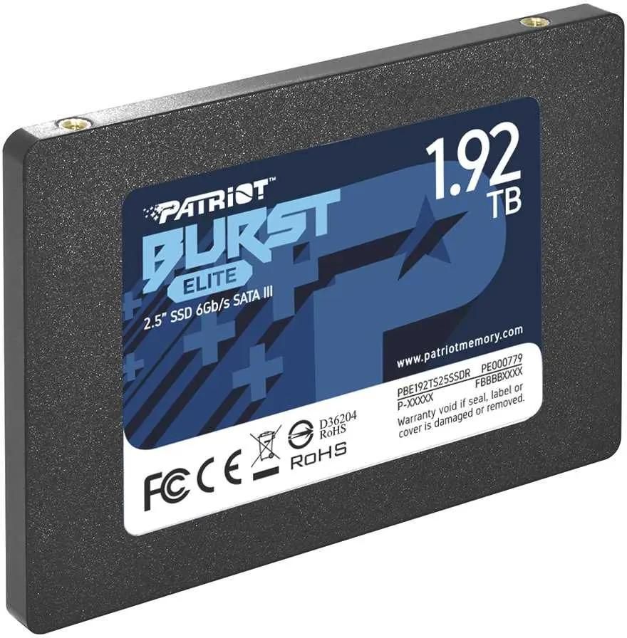 SSD Patriot Burst PBE192TS25SSDR в Молдове | Xstore.md photo 0