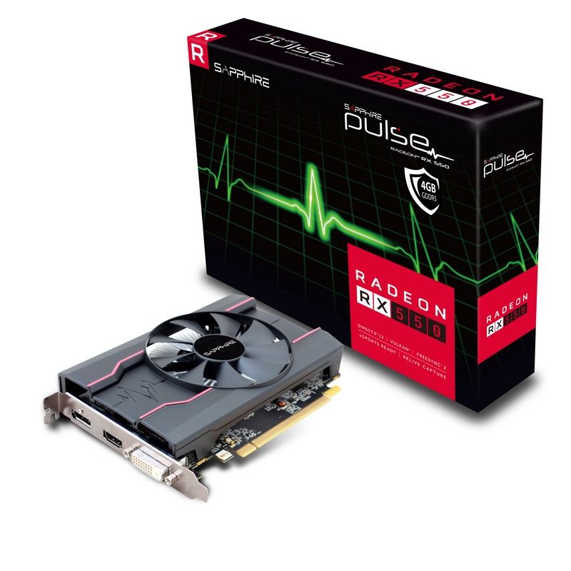 Видеокарта Sapphire PULSE Radeon RX 550 - xstore.md photo