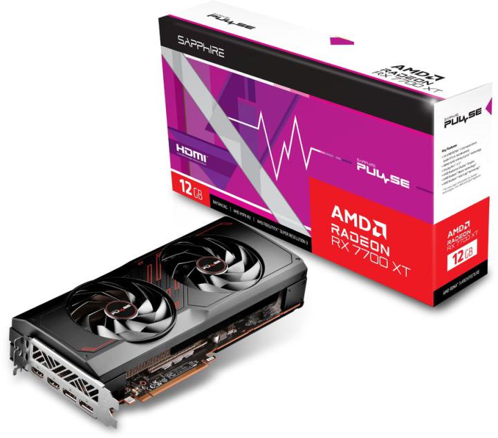 Видеокарта Sapphire PULSE Radeon RX 7700 XT - xstore.md photo