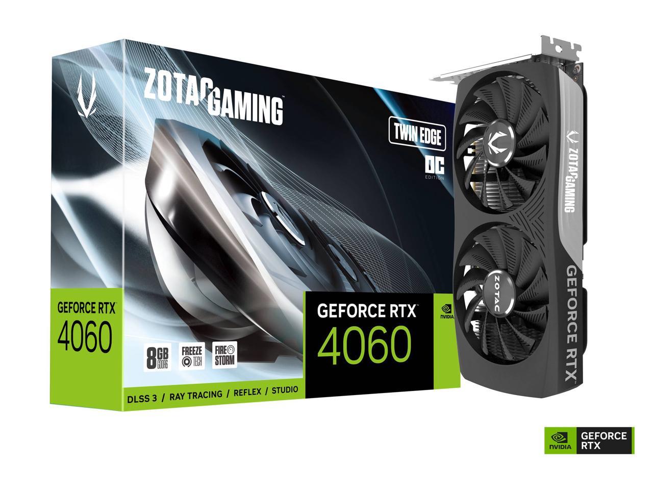 Видеокарта ZOTAC GeForce RTX 4060 Twin Edge OC - xstore.md photo