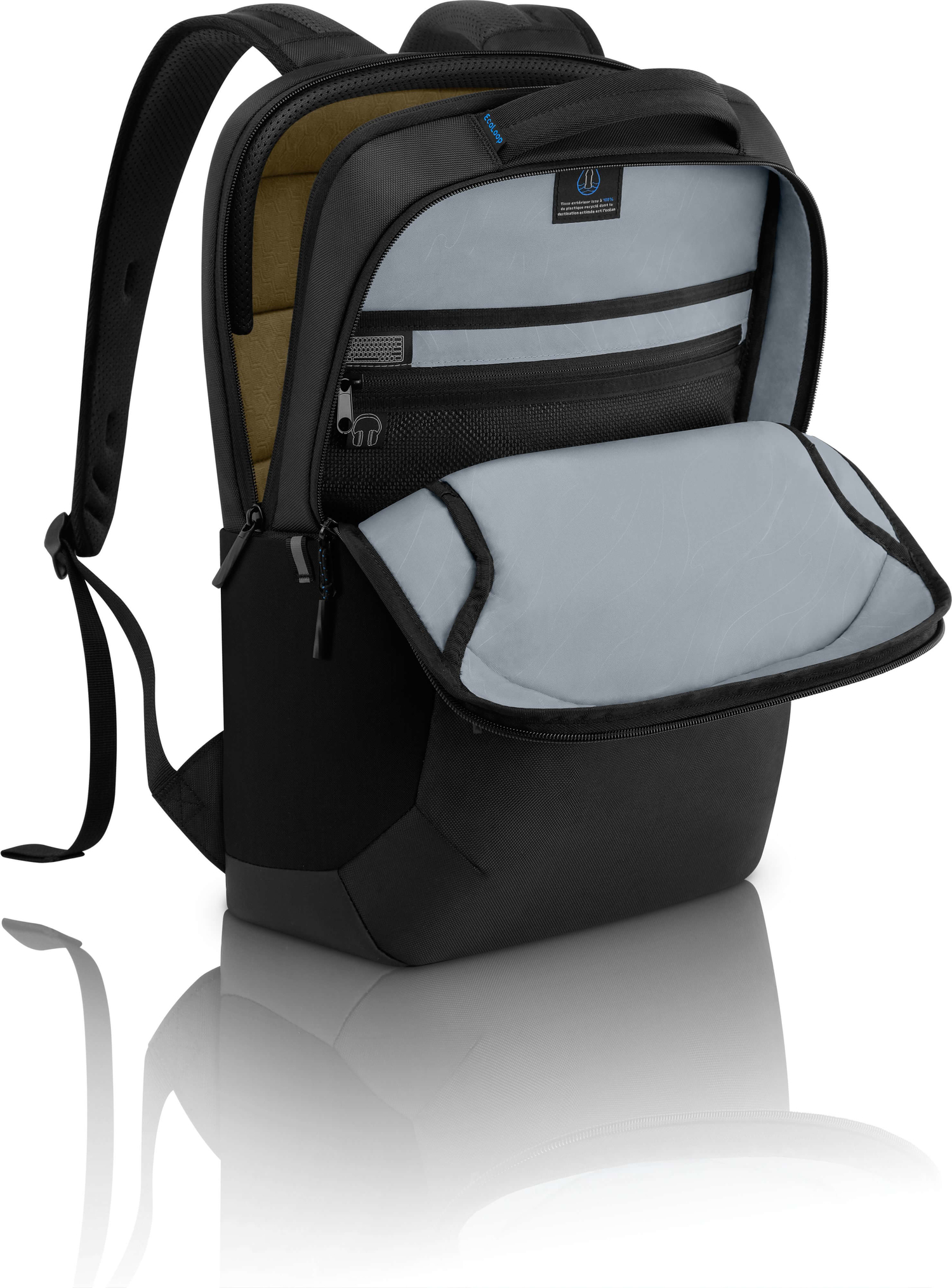 17.3❞ Рюкзак для ноутбука Dell Ecoloop Pro Backpack CP5723, Black | Xstore.md photo 2