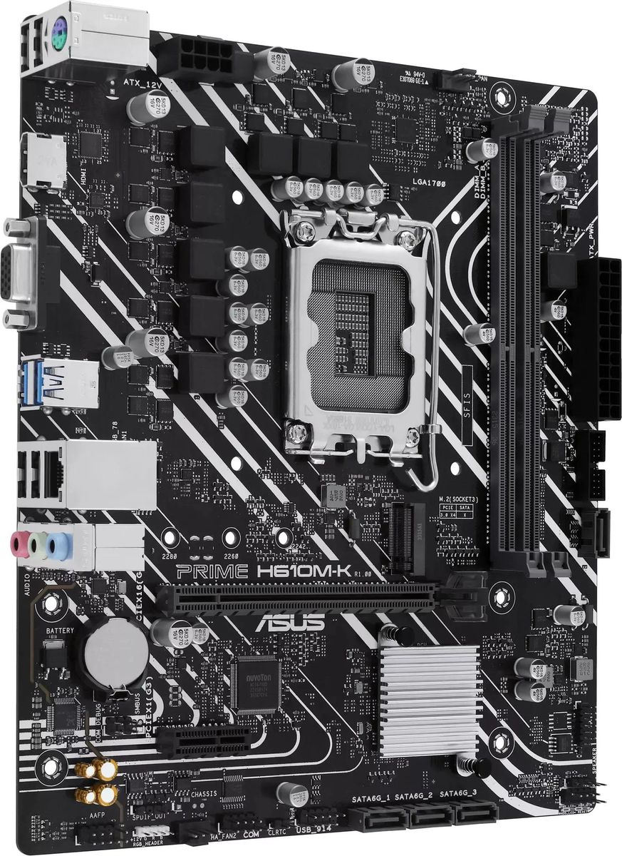 Placa de baza ASUS PRIME H610M-K în Moldova - xstore.md photo 1