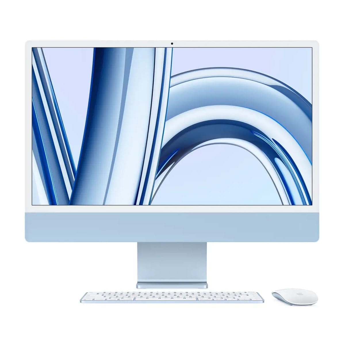 Apple iMac 24 2023 (Z1970021H), Blue - xstore.md photo