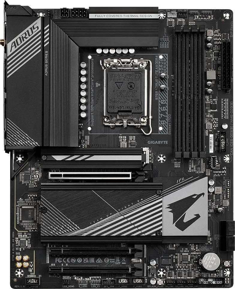 Placă de bază GIGABYTE B760 AORUS ELITE AX DDR4 în Moldova - xstore.md photo 2