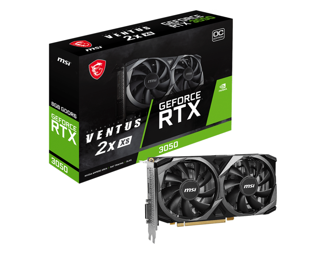 Видеокарта MSI GeForce RTX 3050 VENTUS 2X XS 8G OC - xstore.md photo