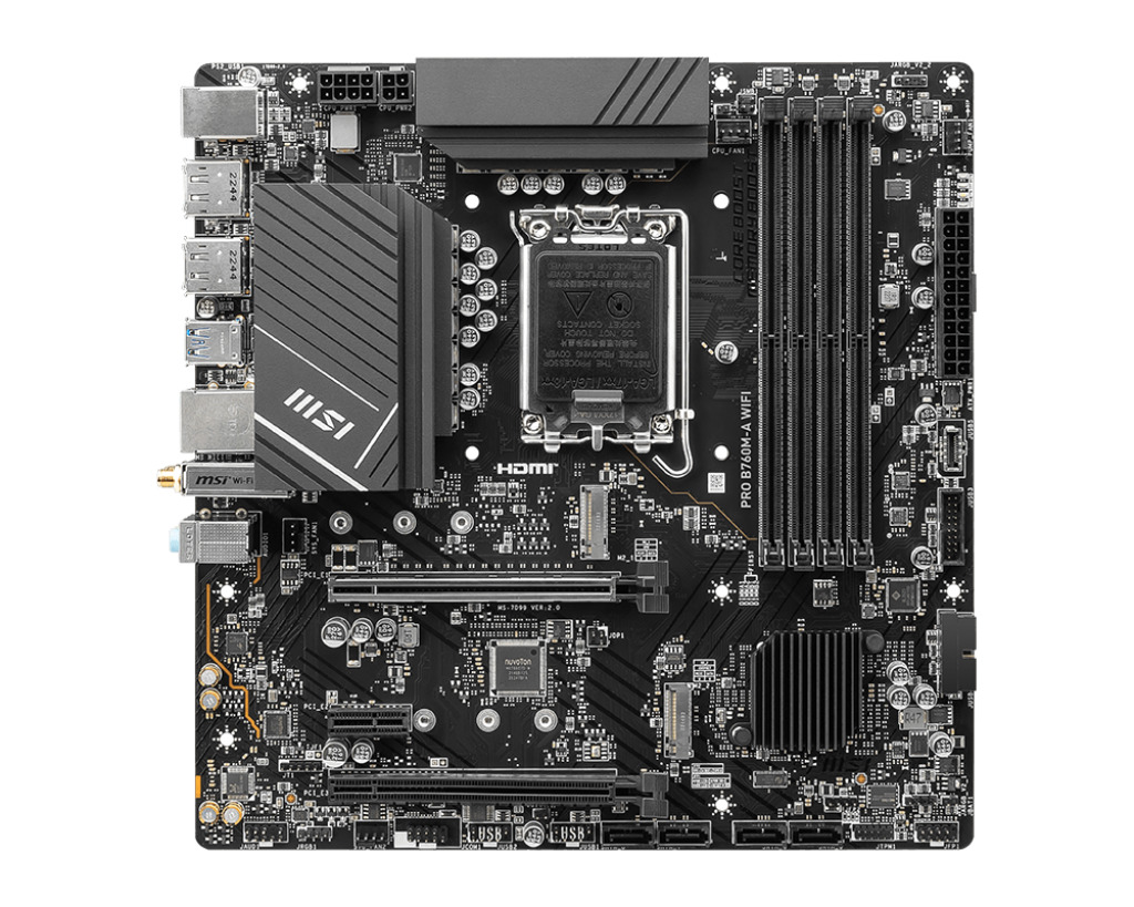 Placă de bază MSI PRO B760M-A WIFI în Moldova - xstore.md photo 0