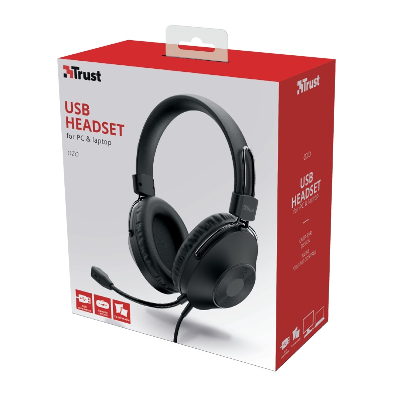 Căști Wired Trust Ozo - Cumpăra în Moldova - xstore.md photo 4