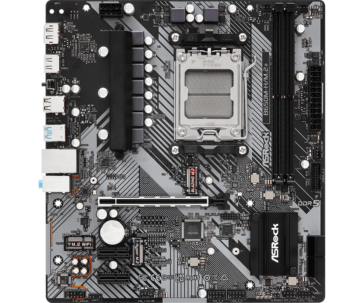 Материнская плата ASRock B650M-H/M.2+ в Молдове - xstore.md photo 2