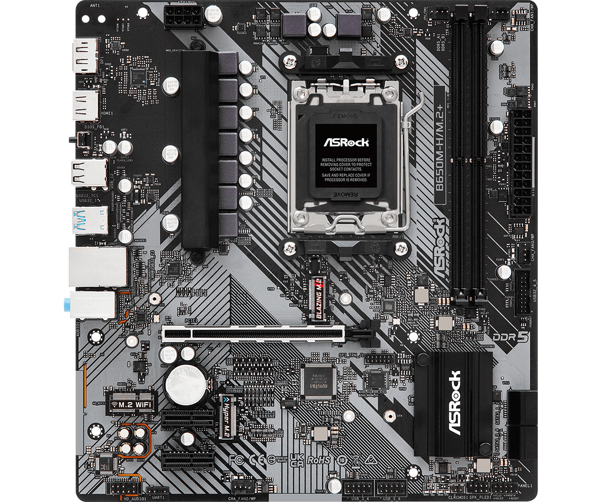 Материнская плата ASRock B650M-H/M.2+ в Молдове - xstore.md photo 3