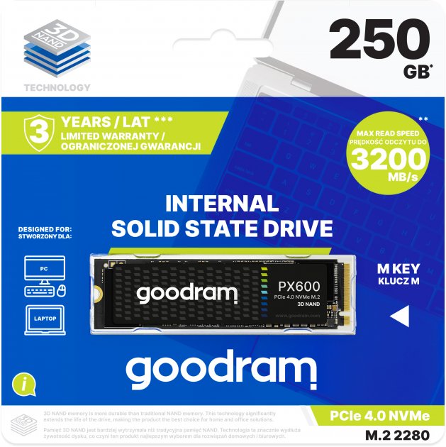 Unitate SSD GOODRAM PX600 Gen2 – cumpără în Moldova | Xstore.md photo 2