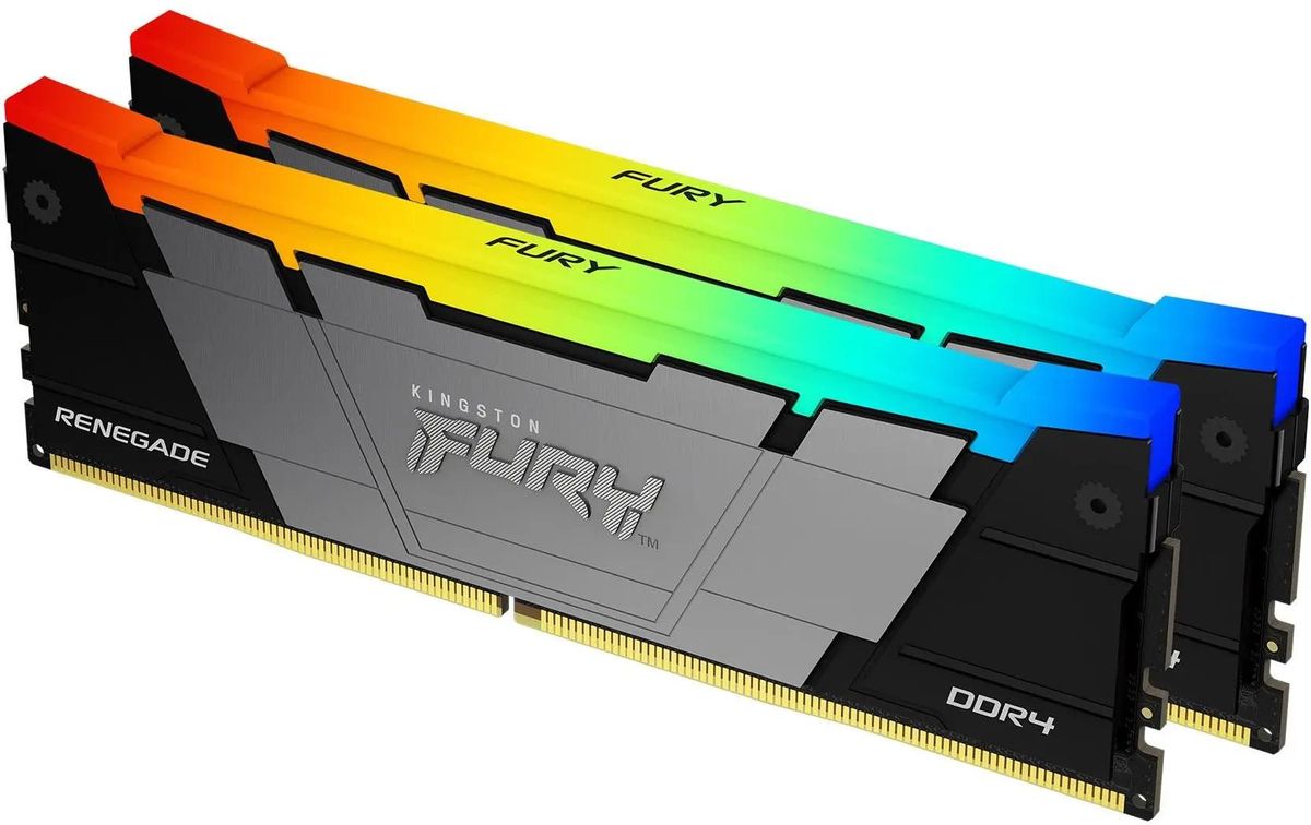 Оперативная память Kingston FURY Renegade RGB KF436C18RB2AK2/64 - xstore.md photo