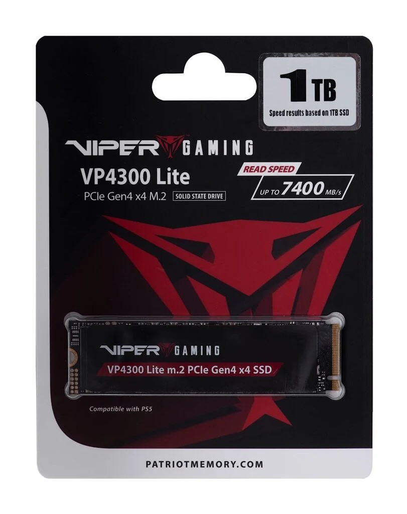 SSD Patriot Viper VP4300 Lite – купить в Молдове | Xstore.md photo 0