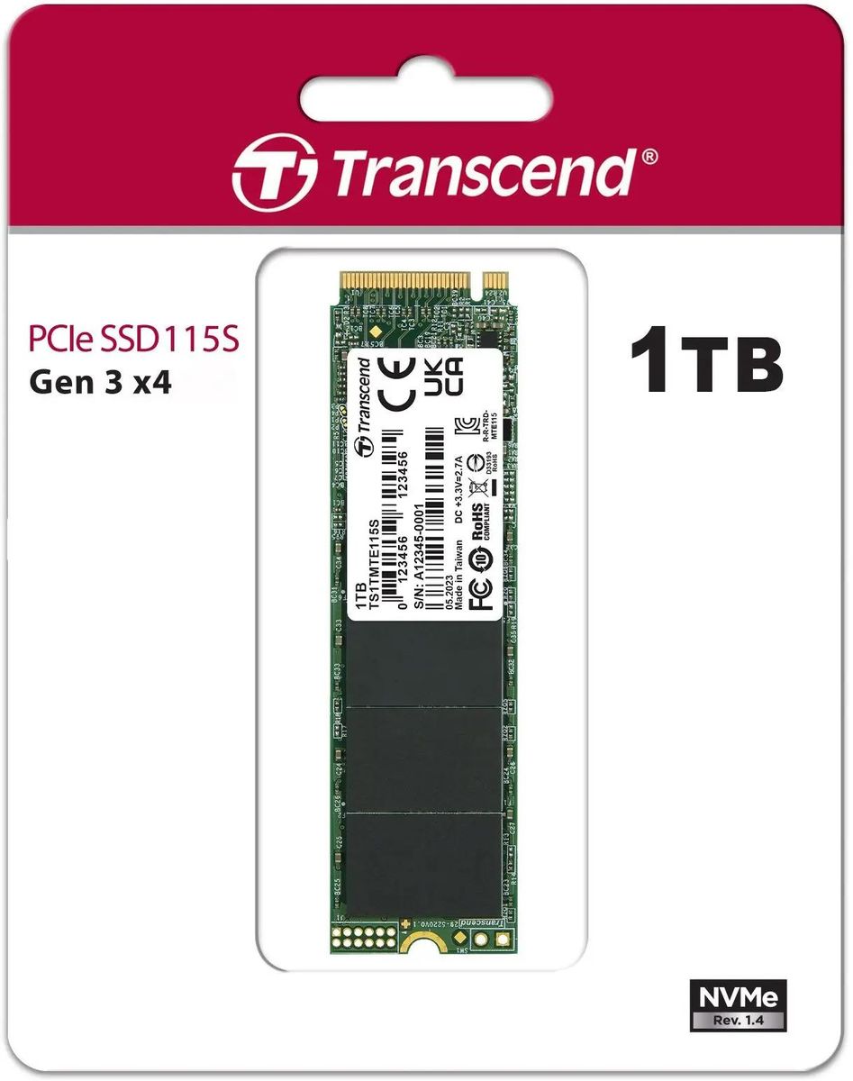 SSD Transcend 115S TS1TMTE115S – купить в Молдове | Xstore.md photo 0