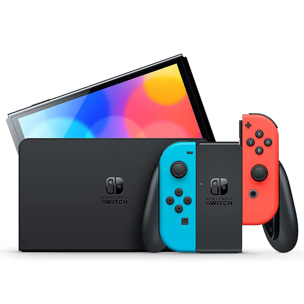 Consolă Nintendo Switch Oled 64GB Neon - xstore.md photo 0