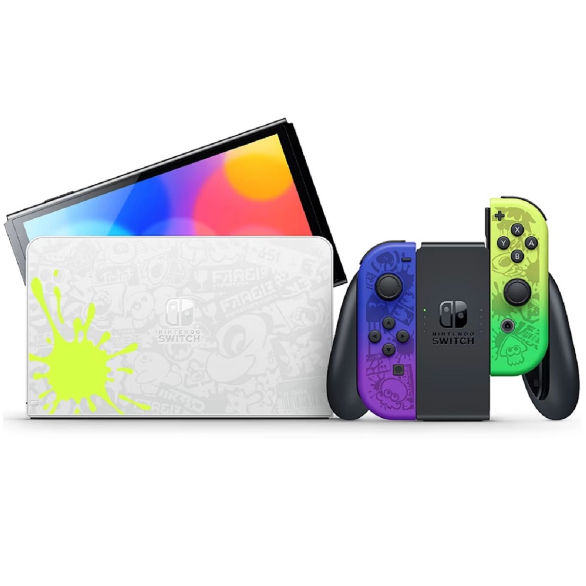 Consolă Nintendo Switch Oled Splatoon 3 Special Edition - xstore.md photo 0