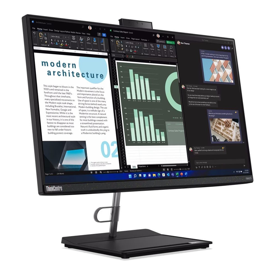 Моноблок Lenovo ThinkCentre neo 30a 12CE00CFRU | Xstore.md photo 4