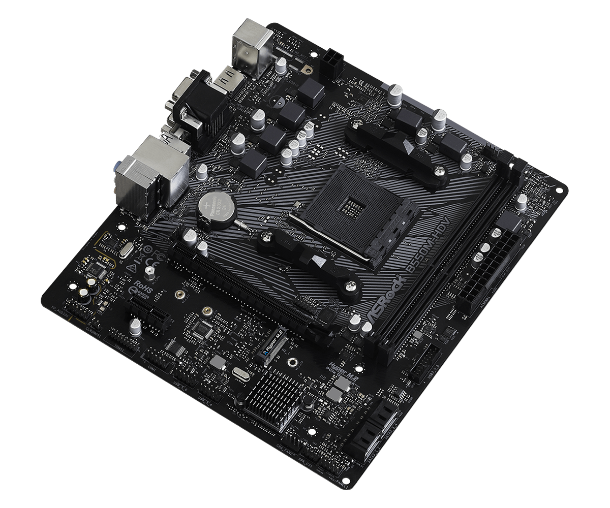 Материнская плата ASRock B550M-HDV в Молдове - xstore.md photo 1