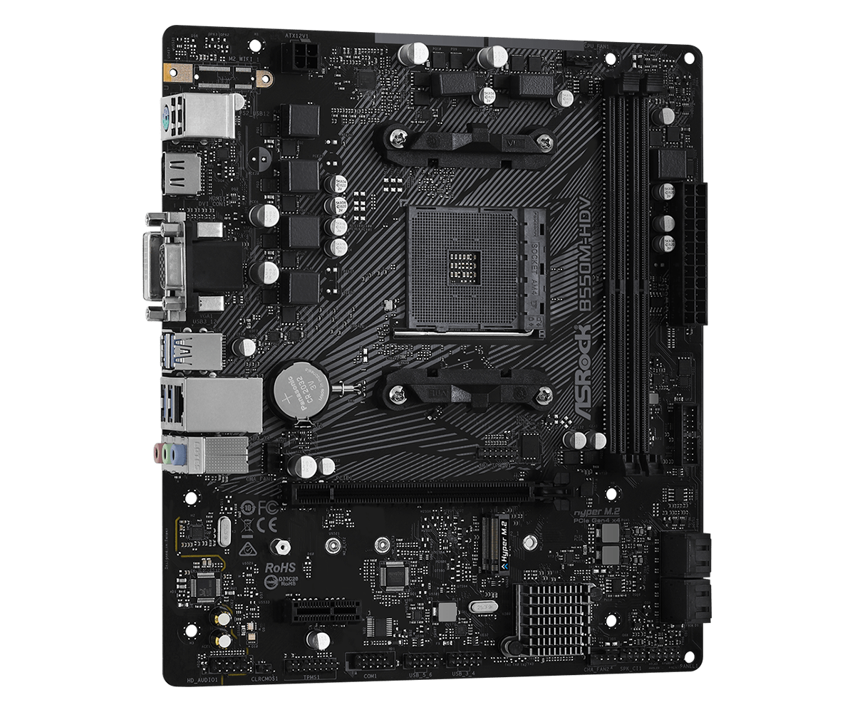 Материнская плата ASRock B550M-HDV в Молдове - xstore.md photo 2