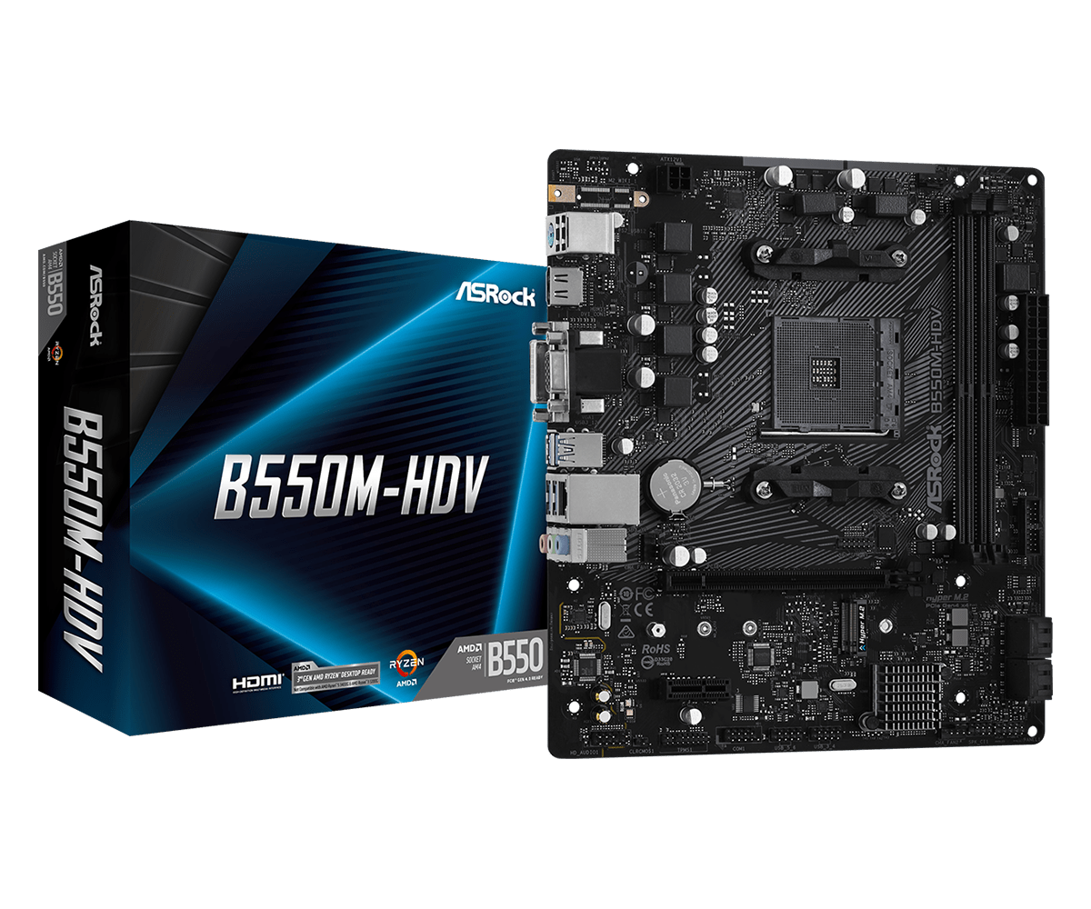 Материнская плата ASRock B550M-HDV в Молдове - xstore.md photo