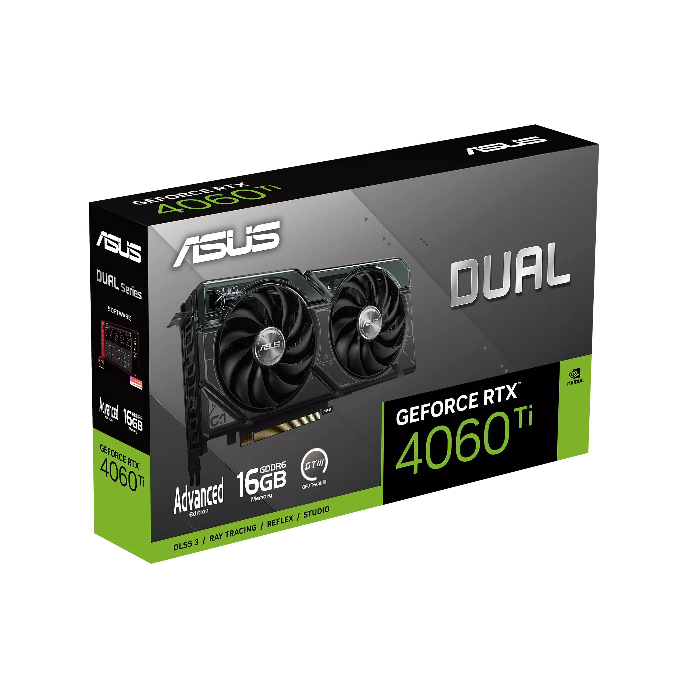 Видеокарта ASUS Dual GeForce RTX 4060 Ti Advanced Edition 16GB - xstore.md photo 11