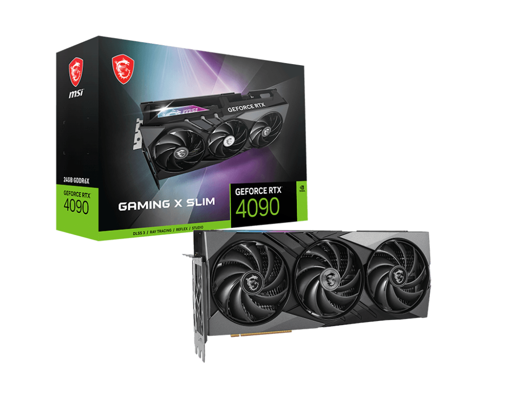 Placă video MSI GeForce RTX 4090 GAMING X SLIM 24G - xstore.md photo