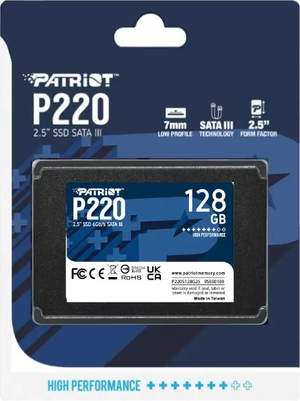 SSD Patriot P220 P220S128G25 – купить в Молдове - xstore.md photo 2