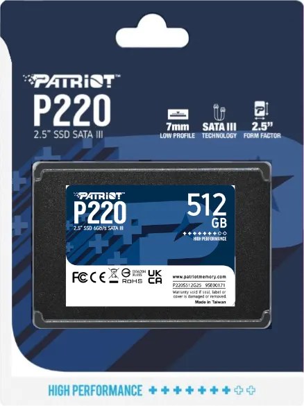 Unitate SSD Patriot P220 P220S512G25 – cumpără în Moldova - xstore.md photo 2