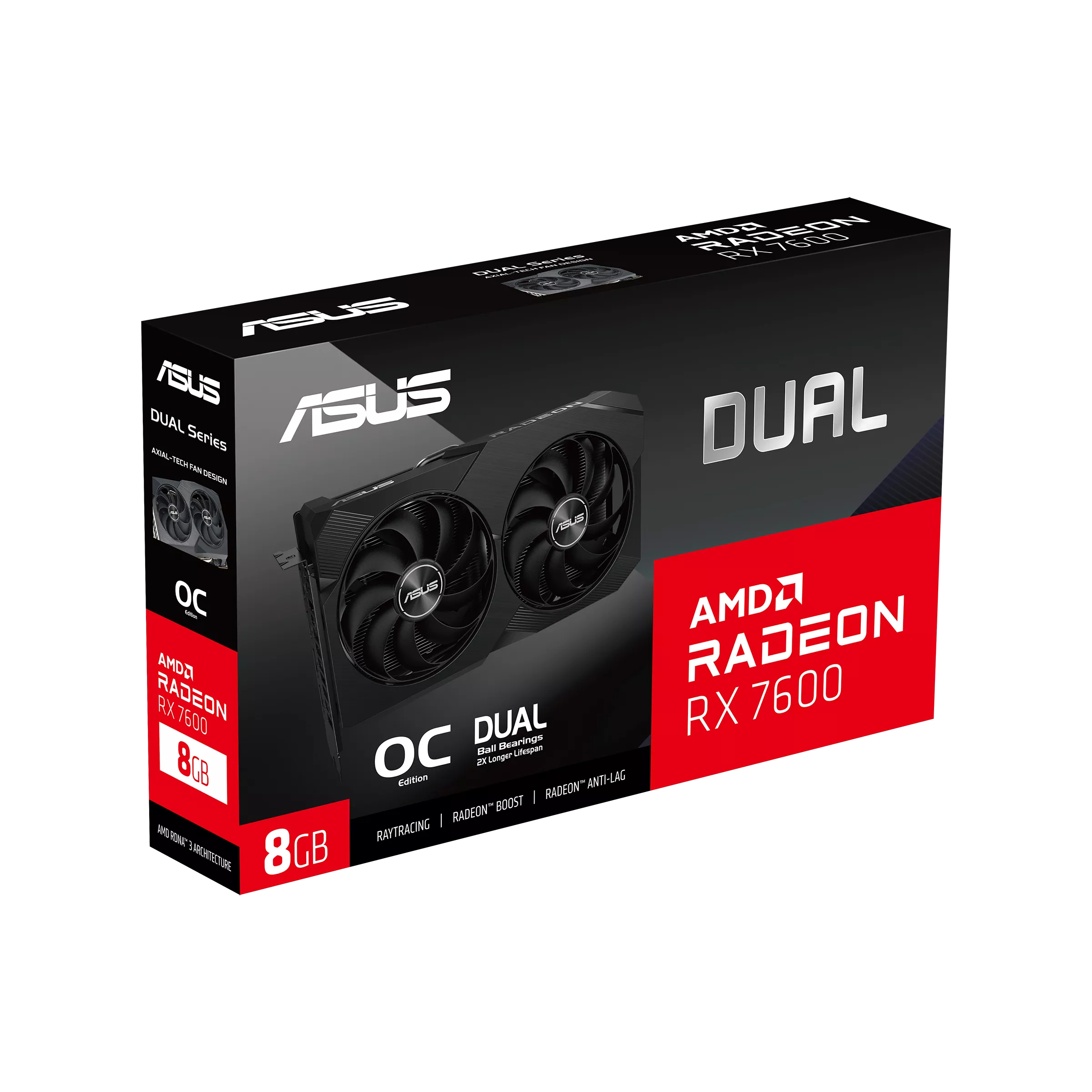 Placă video ASUS Dual Radeon RX 7600 V2 OC Edition - xstore.md photo 11