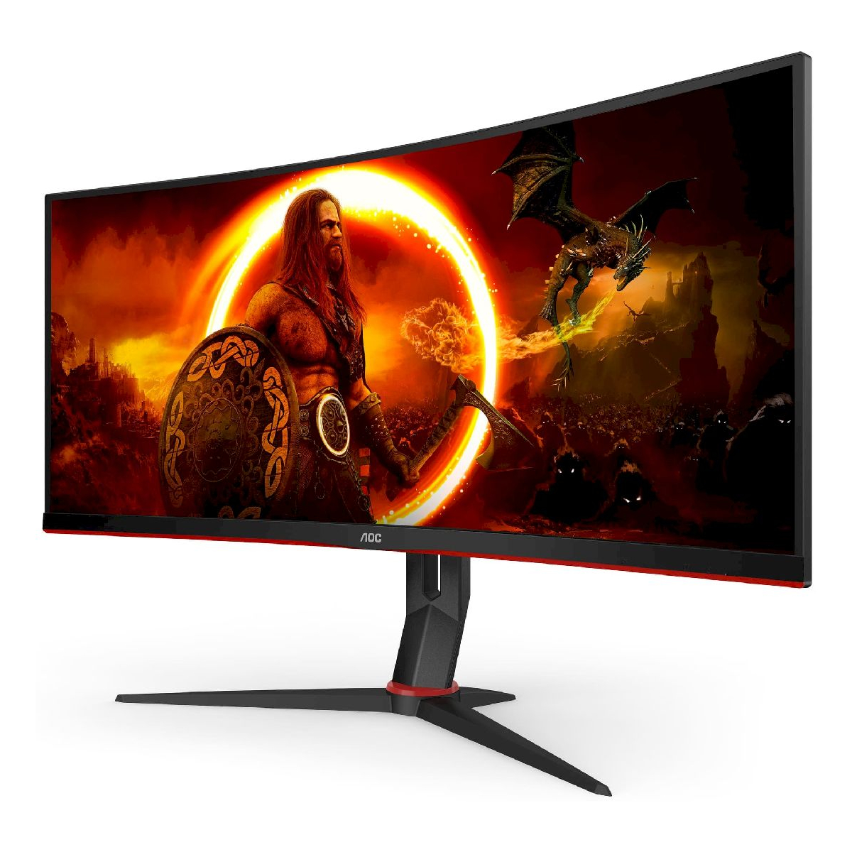 Monitor AOC CU34G2XP/BK | Xstore.md photo 2