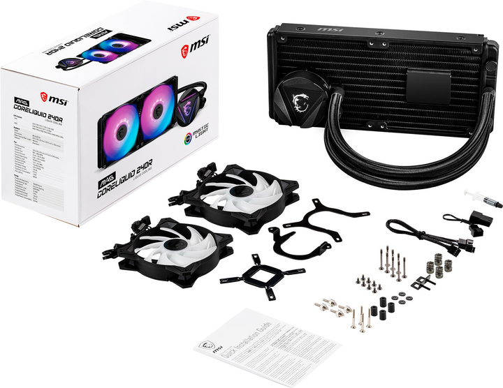 Cooler MSI MAG CORELIQUID 240R V2 în Moldova - xstore.md photo 6