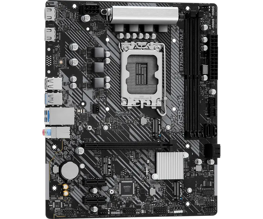 Материнская плата ASRock B760M-H2/M.2 в Молдове - xstore.md photo 1