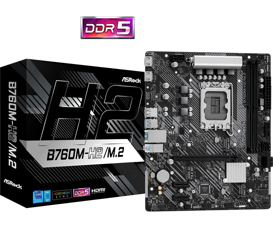 Материнская плата ASRock B760M-H2/M.2 в Молдове - xstore.md photo