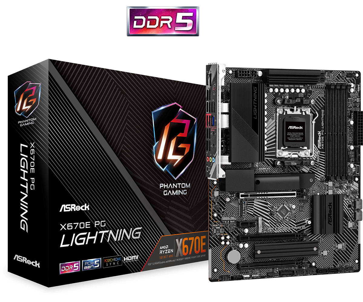 Placă de bază ASRock X670E PG LIGHTNING în Moldova - xstore.md photo