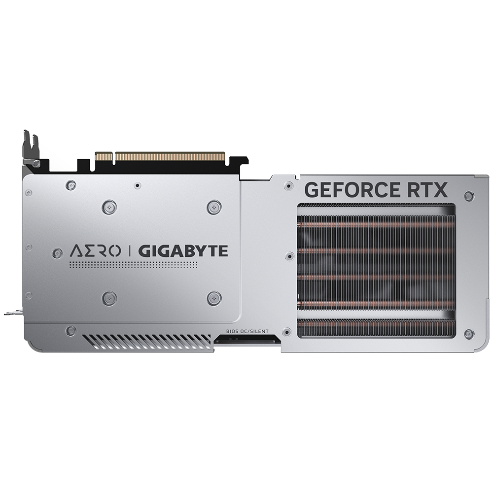 Placă video Gigabyte GeForce RTX 4070 Ti SUPER AERO OC 16G - xstore.md photo 4