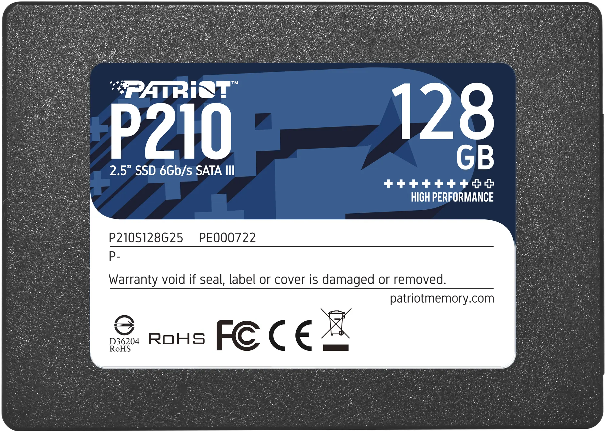 Unitate SSD Patriot P210 P210S128G25 – cumpără în Moldova - xstore.md photo