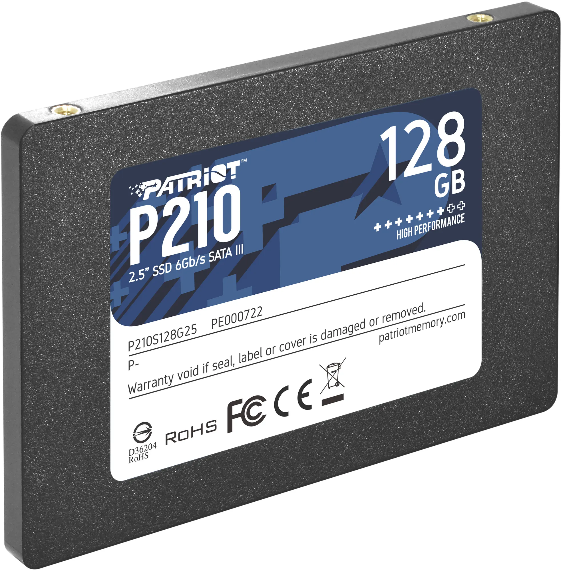 Unitate SSD Patriot P210 P210S128G25 – cumpără în Moldova - xstore.md photo 0