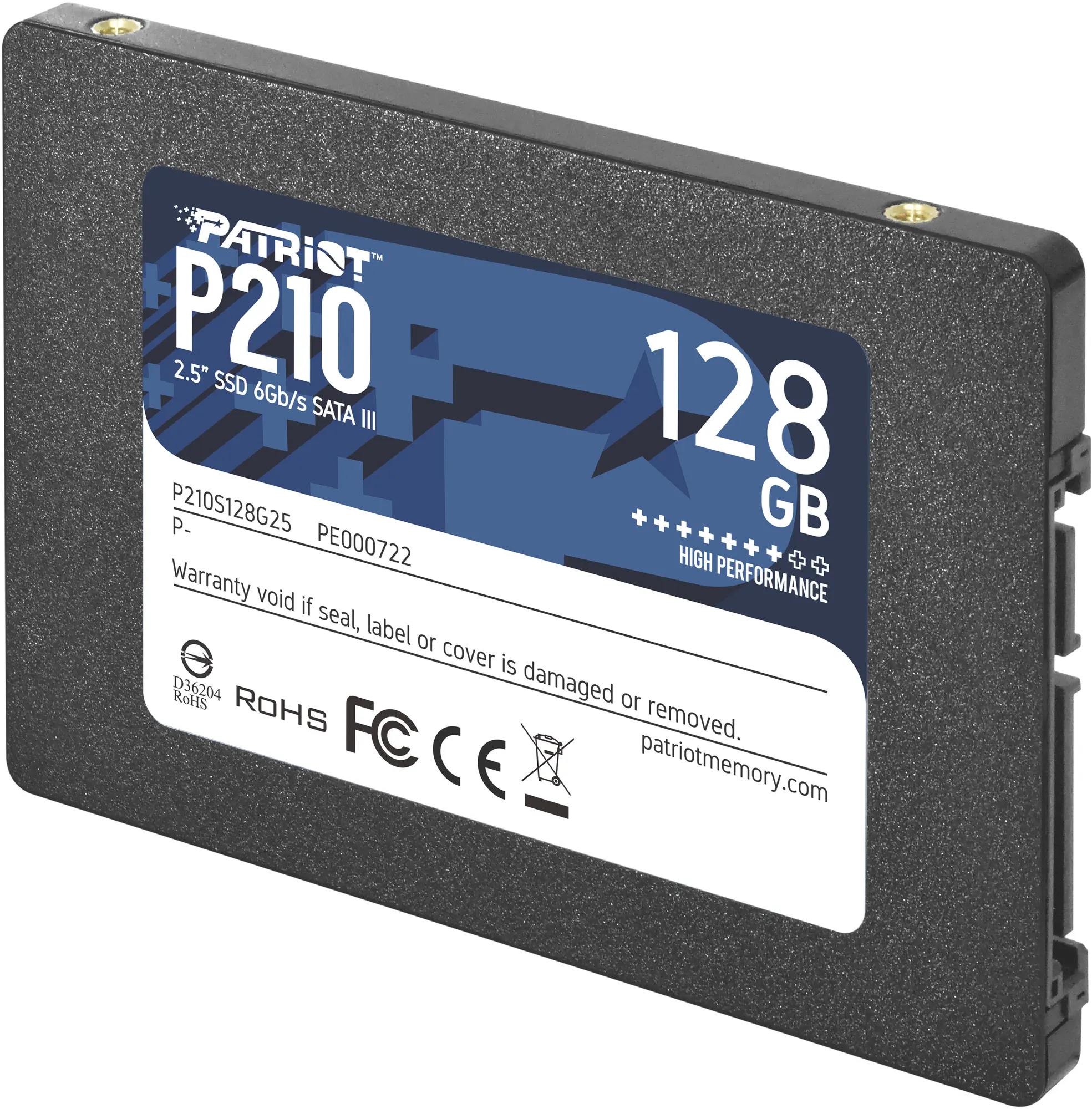 Unitate SSD Patriot P210 P210S128G25 – cumpără în Moldova - xstore.md photo 1