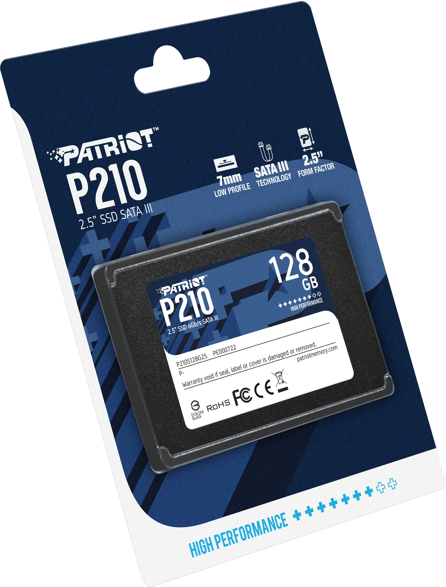 Unitate SSD Patriot P210 P210S128G25 – cumpără în Moldova - xstore.md photo 3