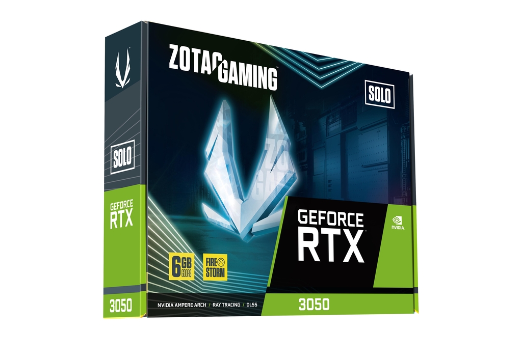 Placă video ZOTAC GeForce RTX 3050 6GB Solo - xstore.md photo 5